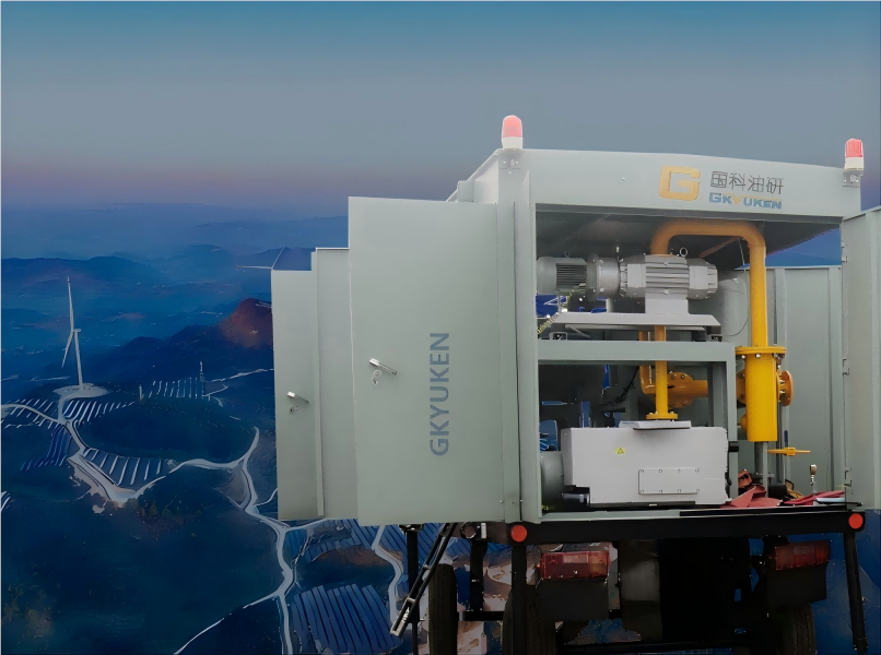 拖車移動式濾油設(shè)備